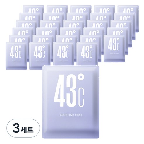 원티크 일회용 찜질 온열 안대 라벤더, 30개입, 3세트