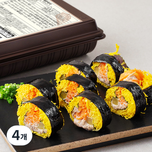 조르니키친 참치마요 계란마끼 2줄, 460g, 4개
