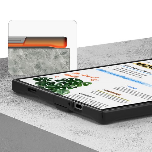 갤럭시 Z 폴드6, 투명 갑옷을 입다: 아라리 누킨360 케이스