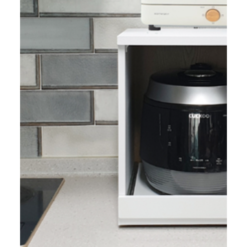 좁은 주방, 공간 활용 끝판왕 미니 렌지대