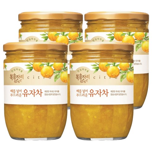 복음자리 배를 넣어 부드러운 유자차, 620g, 1개입, 4개