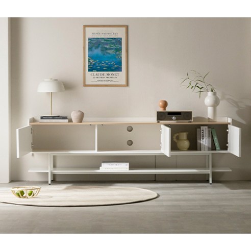 공간에 예술을 더하다, 웰퍼니쳐 아띠 템바보드 거실장