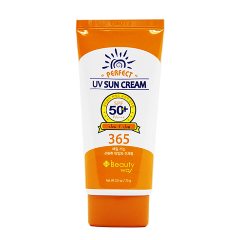 뷰티웨이 퍼펙트 유브이 선크림 SPF50+ PA+++, 70g, 1개