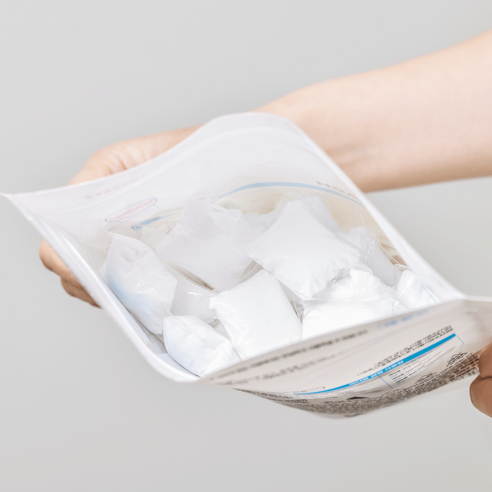 캡슐 하나로 찌든 얼룩, 냄새 제거! 간편하고 깨끗한 세탁의 시작.