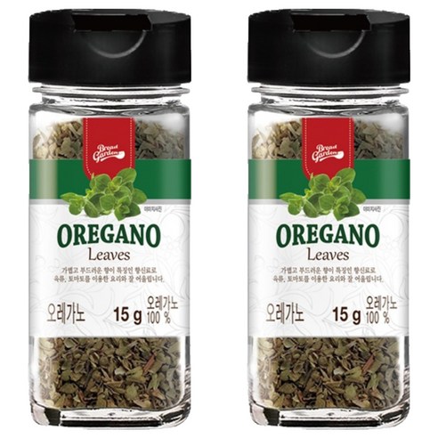 브레드가든 오레가노, 15g, 2개