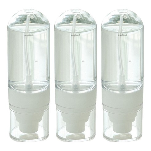 앙플랜트 거꾸로 초미세 미스트 안개 분사 분무기 50ml, 3개, 화이트