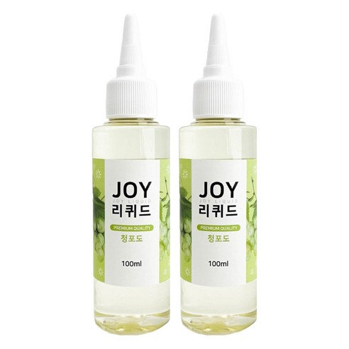 조이리퀴드 아로마조이 슬라임 향료 100ml, 2개, 청포도