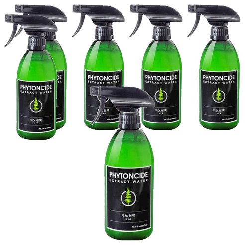 히노편백 스프레이 본품, 500ml, 6개