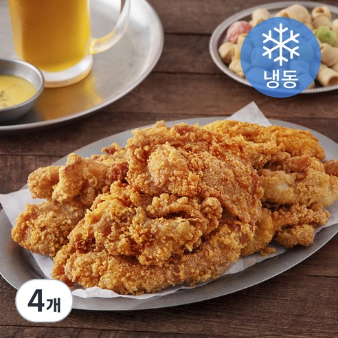 한승 핫 닭껍질 (냉동), 600g, 4개
