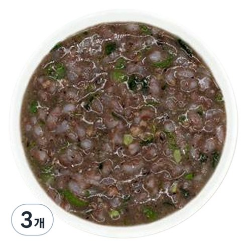 짱죽 유아용 실온 이유식 중기 한우흑미죽, 160g, 3개