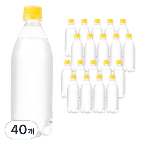 탐사 아쿠아 스파클링 레몬, 40개, 500ml