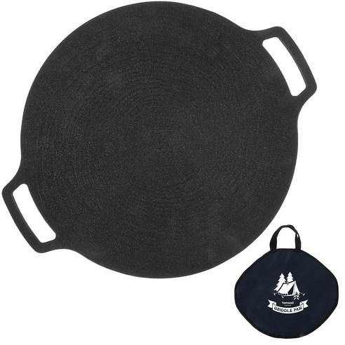   Exploration Camping Griddle Pan + Exclusive Bag, 36 cm (extra large), 1 set