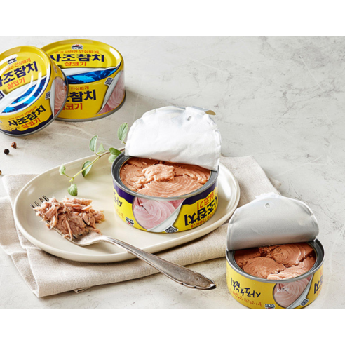 맛과 안전을 모두 담은, 사조참치 살코기 안심따개