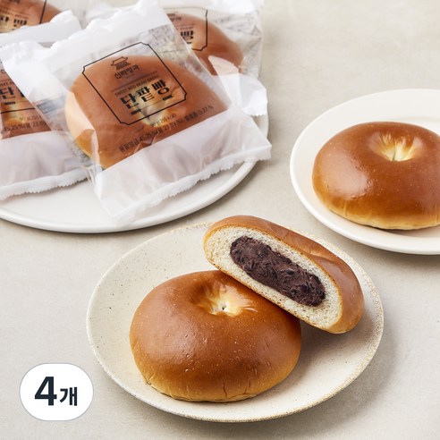 신라명과 단팥빵, 90g, 6개입, 4개
