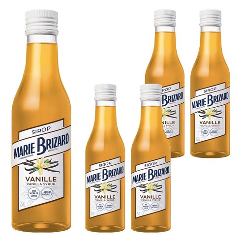 마리브리자드 바닐라 시럽, 250ml, 5개