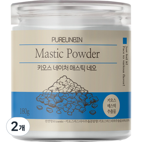 푸른빈 키오스 네이처 매스틱 네오 분말, 2개, 180g