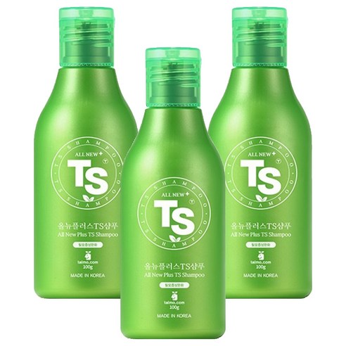 TS 올뉴플러스TS 샴푸, 100g, 3개