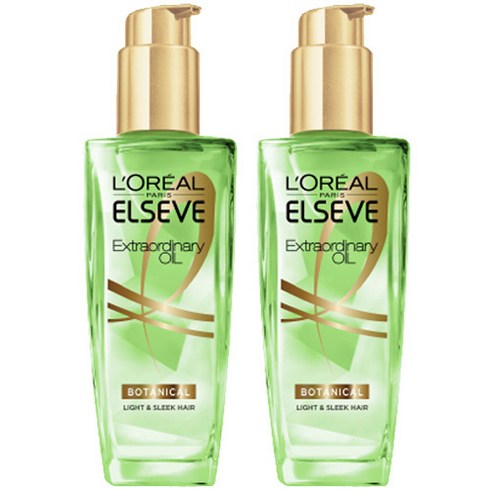 로레알파리 헤어오일 보태니컬, 100ml, 2개