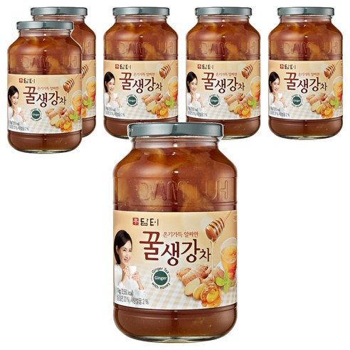 담터 꿀생강차, 1kg, 1개입, 6개