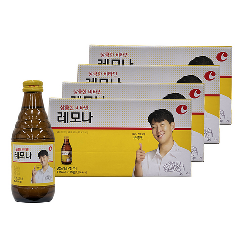 경남제약 상큼한 비타민 레모나, 210ml, 40개