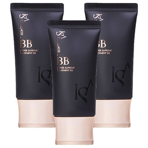 이자녹스 커버수프림 트리트먼트 BB크림 SPF50 PA+++, 50ml, 3개