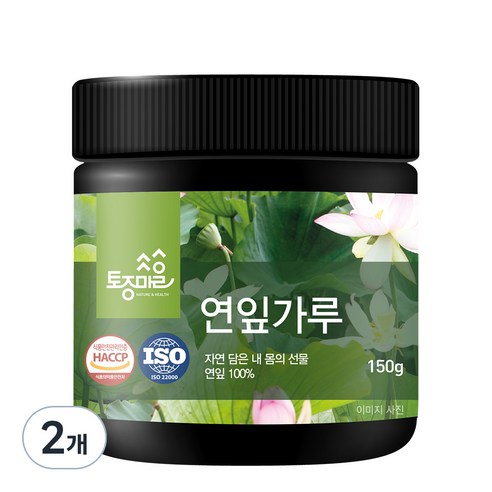 토종마을 연잎가루, 3개, 150g