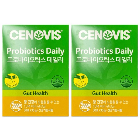 세노비스 프로바이오틱스 데일리 유산균: 건강한 내장을 위한 필수품