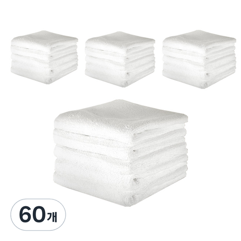 대영 정사각 순면행주 30g, 60개