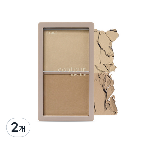 에뛰드 조효진 그림자 쉐딩 10g, 02 재탄생, 2개