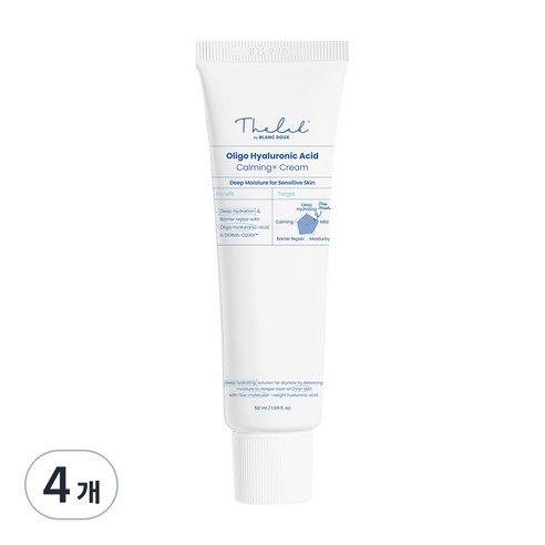 더랩바이블랑두 저분자 히알루론산 카밍+크림 80ml 촉촉 보습, 1개