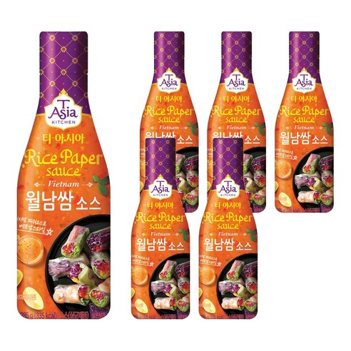 티아시아키친 월남쌈 소스, 6개, 285g