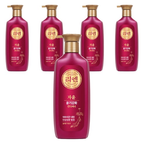 리엔 자윤 윤기강화 컨디셔너, 500ml, 5개