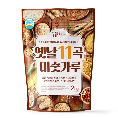 태광선식 옛날 11곡 미숫가루, 2kg, 1개 
가루/조미료/오일