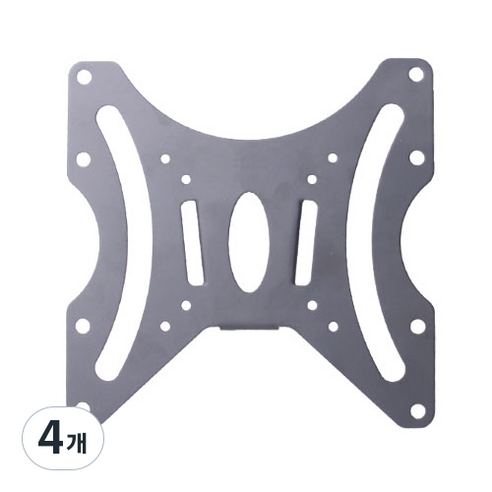 카멜마운트 벽걸이 모니터 브라켓 WB-42, 혼합 색상, 4개