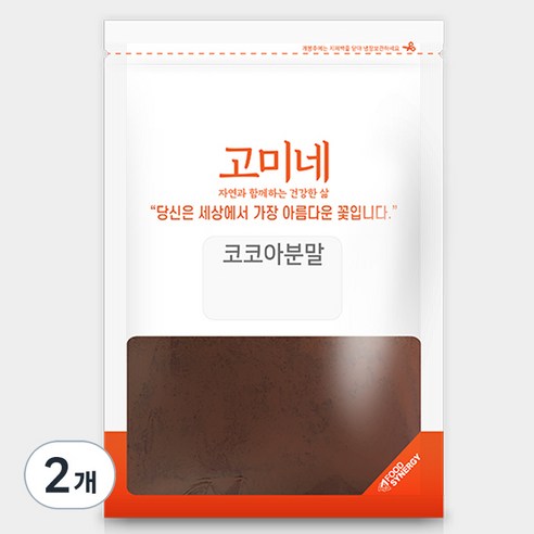 고미네 코코아분말, 300g, 1개입, 2개