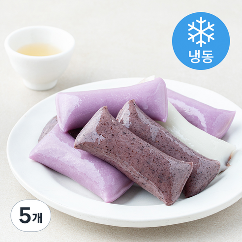 아리울떡공방 3종 앙금가래떡 (냉동), 350g, 5개, 1개입