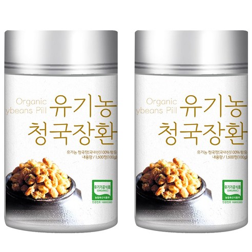 유기농마루 유기농 청국장환, 2개, 100g