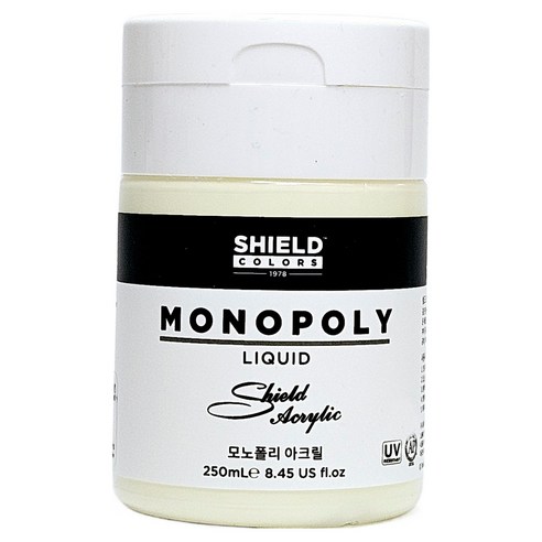 쉴드 모노폴리 아크릴물감 602 Zinc Yellow, 1색, 250ml