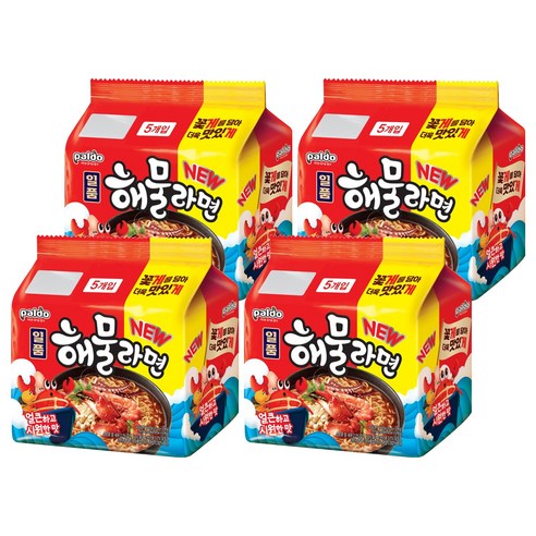 팔도 일품 해물라면, 20개