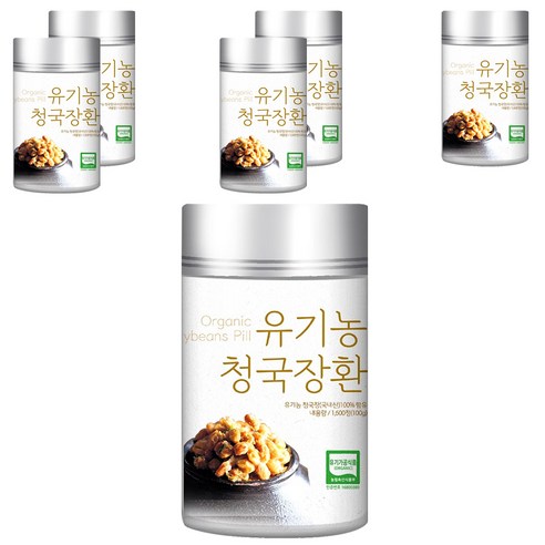 유기농마루 유기농 청국장환, 100g, 6개