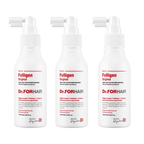 닥터포헤어 폴리젠 헤어토닉, 3개, 120ml
