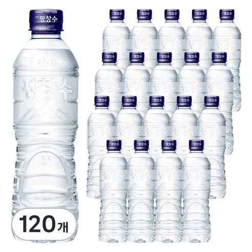 강원 평창수 무라벨, 500ml, 120개