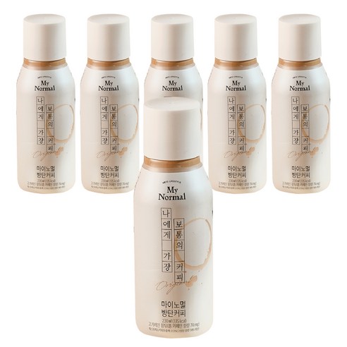 마이노멀 방탄 버터커피, 230ml, 6개