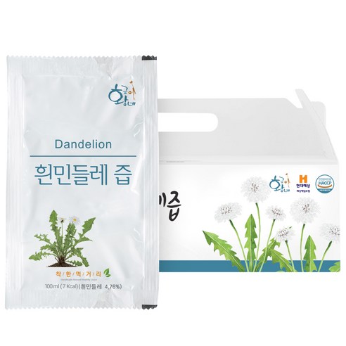 황금이네 흰민들레즙 진액 엑기스 100ml 30포, 3L, 1개