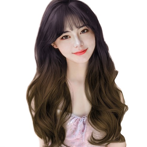 다크 애쉬 브라운 웨이브 붙임머리 5개 세트 여자부분가발 다크 애쉬 브라운 웨이브 붙임머리 5개 세트 여자부분가발