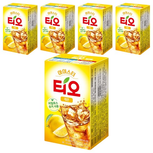 동서티오 아이스티 분말 레몬맛, 13g, 18개입, 5개