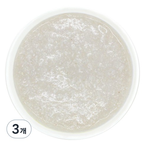 짱죽 실온 이유식 초기 묽은죽, 오트밀바나나, 160g, 3개