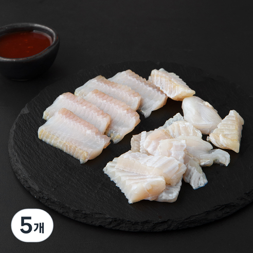 손질 너와나 한입 홍어회 모둠살, 100g, 5개