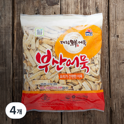 대림선 요리가 간편한 어묵, 1kg, 4개