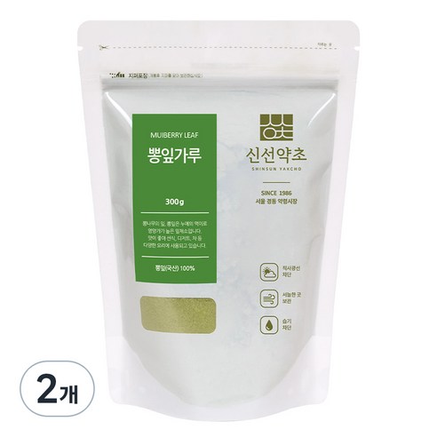 신선약초 뽕잎가루, 2개, 300g